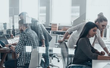 Office,Life.,Group,Of,Young,Business,People,Working,And,Communicating